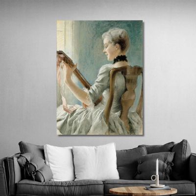 Dalin´S Spring Song Albert Edelfelt aed18 canvas print 