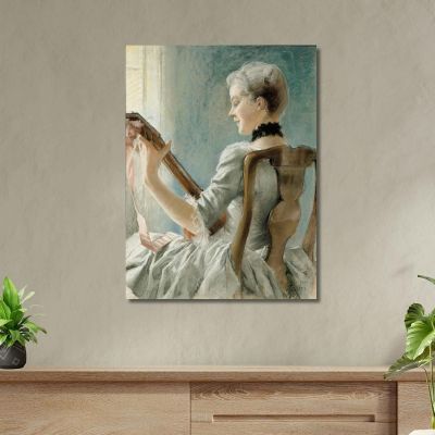 Dalin´S Spring Song Albert Edelfelt aed18 canvas print 