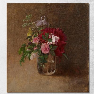 Flowers In A Glass Albert Edelfelt aed27 canvas print 