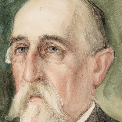 Leo Mechelin Portrait Study Albert Edelfelt aed51 canvas print