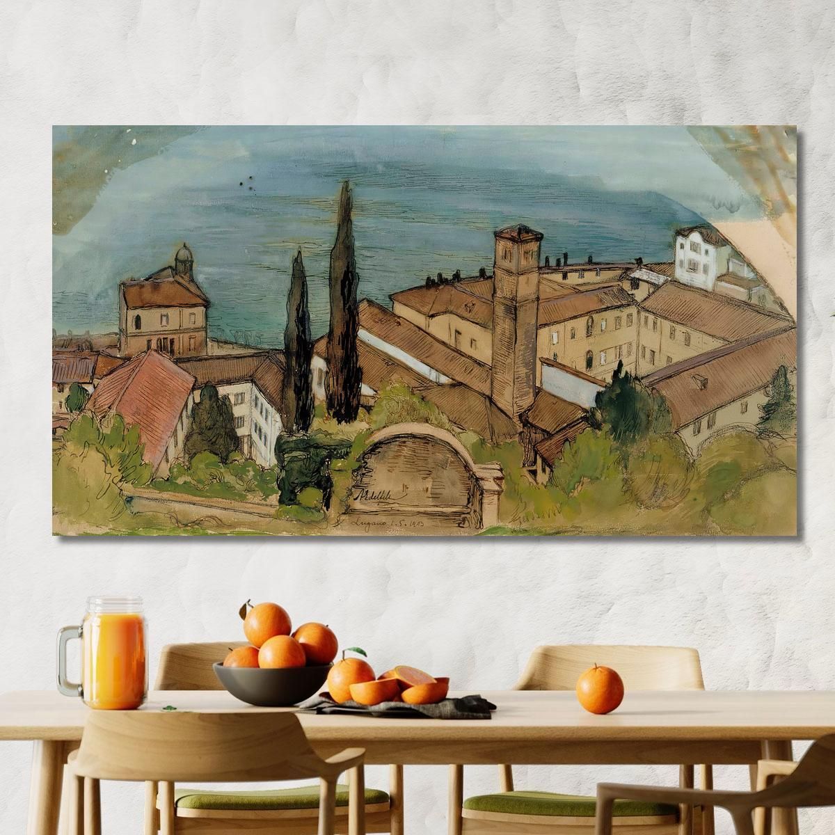 Lugano Albert Edelfelt aed54 canvas print 