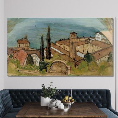 Lugano Albert Edelfelt aed54 canvas print 