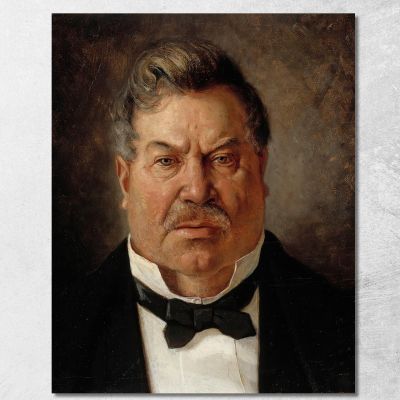 Portrait Of August Streng Albert Edelfelt aed79 canvas print 