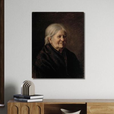 Portrait Of Fredrika Snygg Tajta Albert Edelfelt aed82 canvas print 