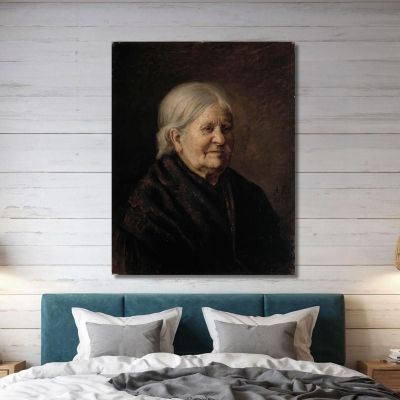 Portrait Of Fredrika Snygg Tajta Albert Edelfelt aed82 canvas print 