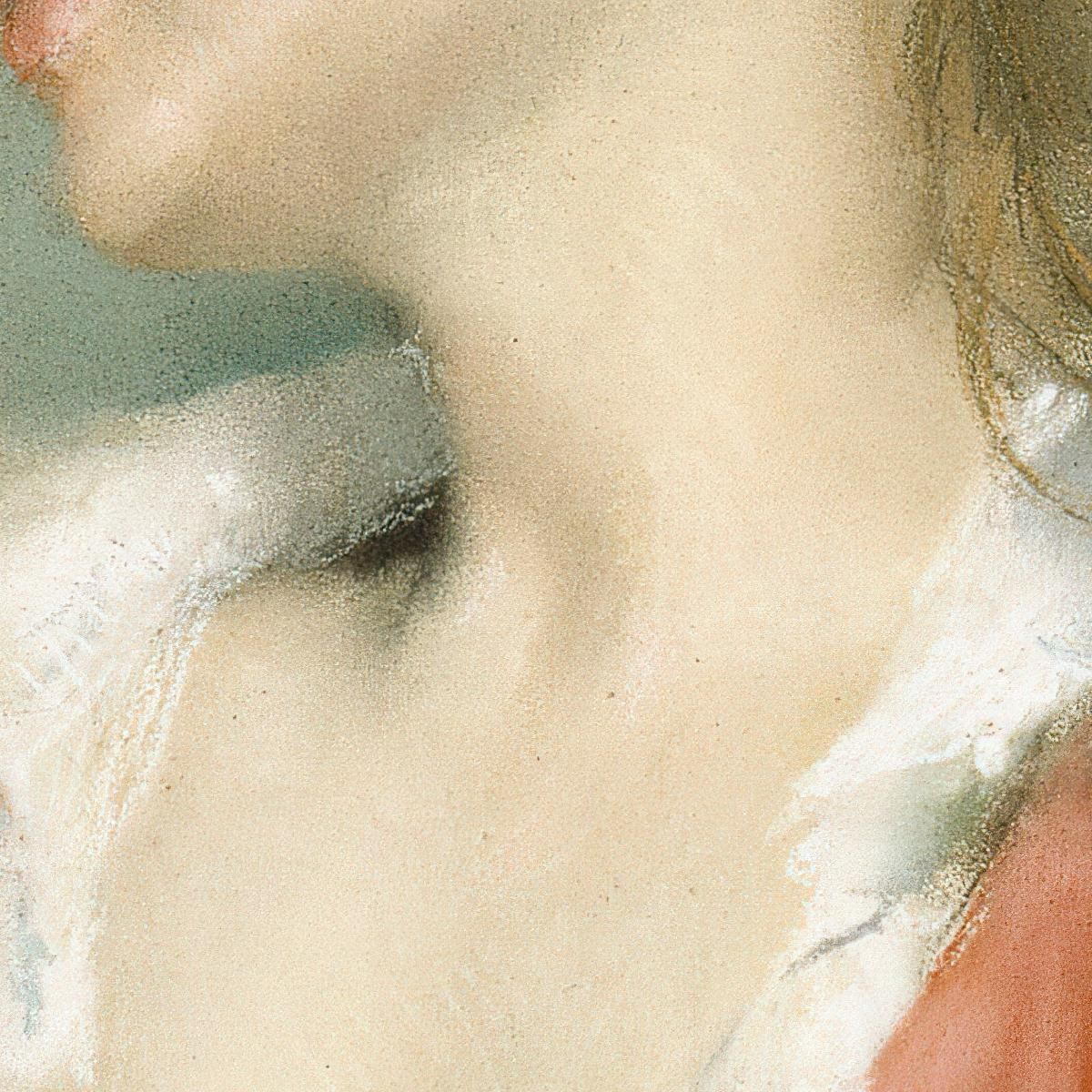 Profile Of A Young Woman Albert Edelfelt aed99 canvas print