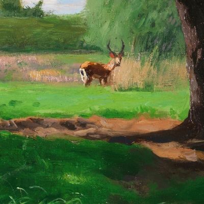 In The Savannah Of East Africa Wilhelm Kuhnert wkh20 canvas print