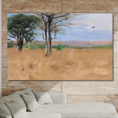 Ost Africa Wilhelm Kuhnert wkh30 canvas print 