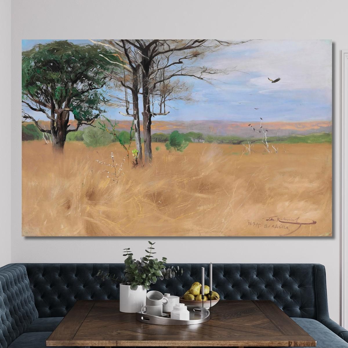 Ost Africa Wilhelm Kuhnert wkh30 canvas print 