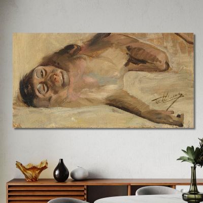 Pig-Tailed Macaque Wilhelm Kuhnert wkh37 canvas print 