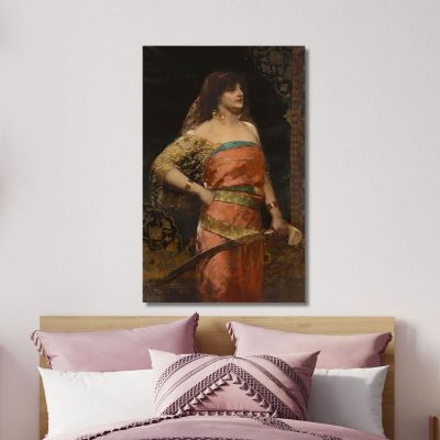 Judith 2 Jean-Joseph-Benjamin Constant jjb7 canvas print 