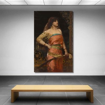 Judith 2 Jean-Joseph-Benjamin Constant jjb7 canvas print 