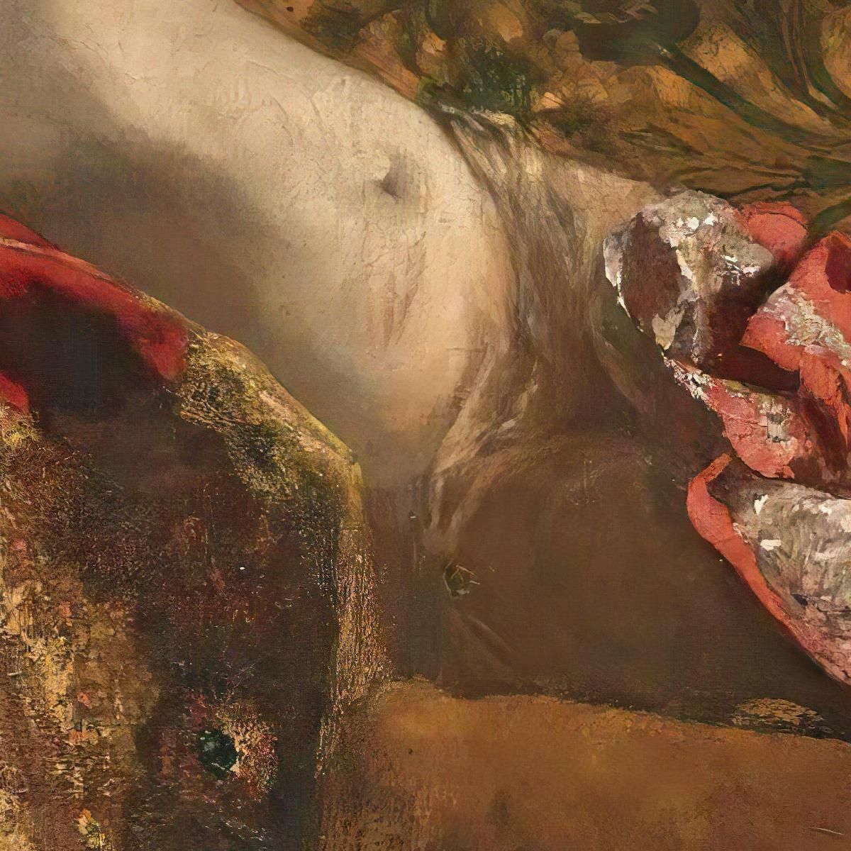 Reclining Odalisque Jean-Joseph-Benjamin Constant jjb18 canvas print