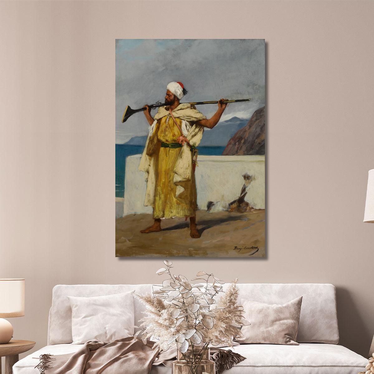 The Guard Jean-Joseph-Benjamin Constant jjb23 canvas print 