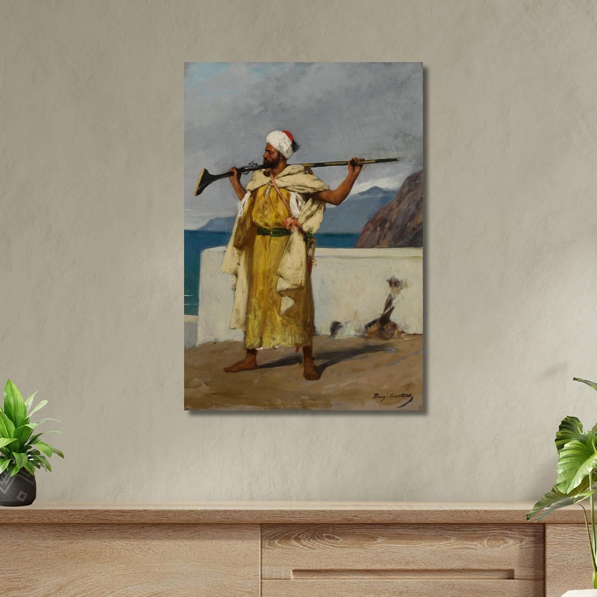The Guard Jean-Joseph-Benjamin Constant jjb23 canvas print 