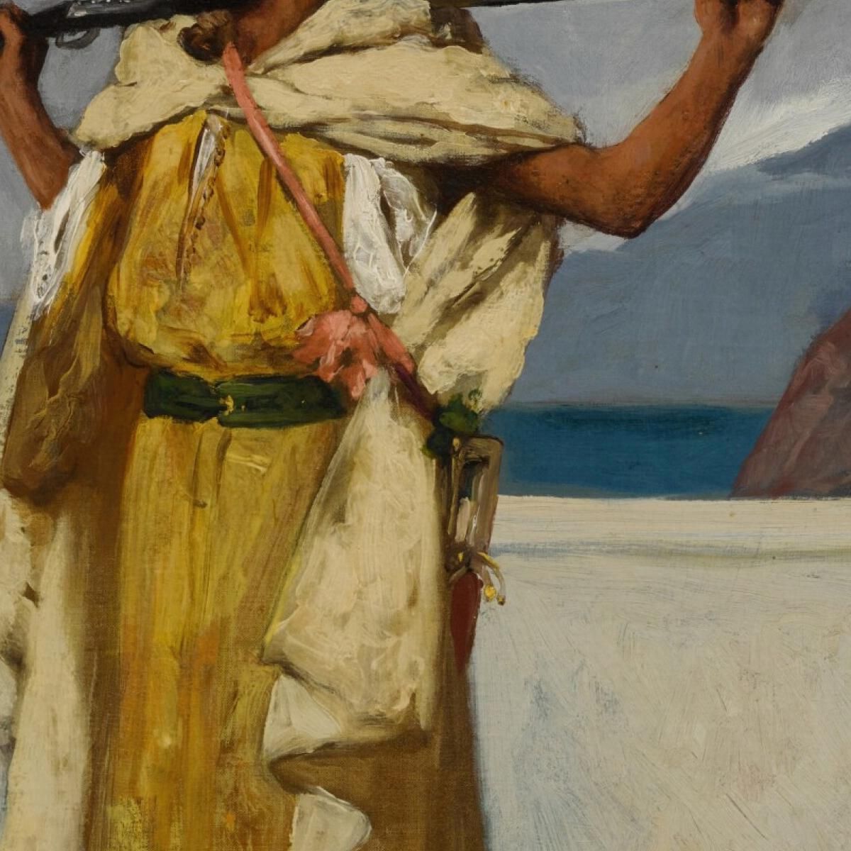 The Guard Jean-Joseph-Benjamin Constant jjb23 canvas print