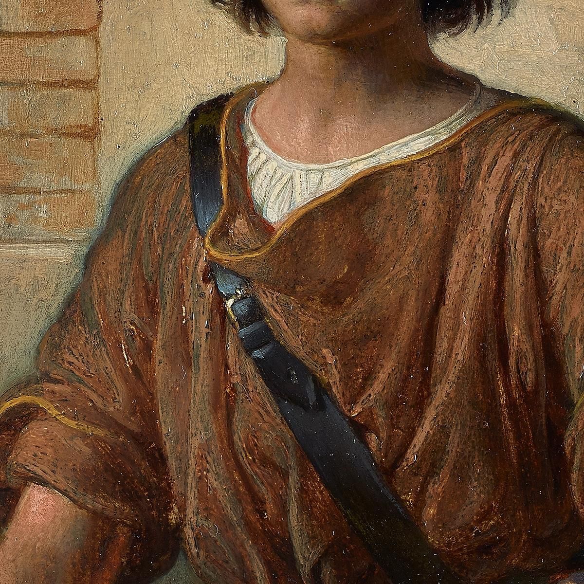 David With The Head Of Goliath Johann Peter Krafft jpk10 canvas print