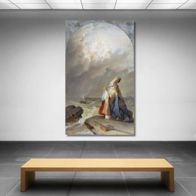 There Saint Spyridon Johann Peter Krafft jpk13 canvas print 