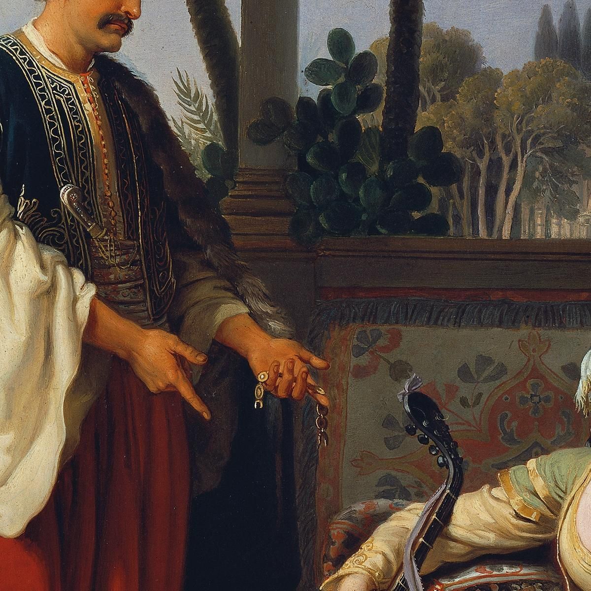 The Turkish Unfaithfulness' Johann Peter Krafft jpk17 canvas print