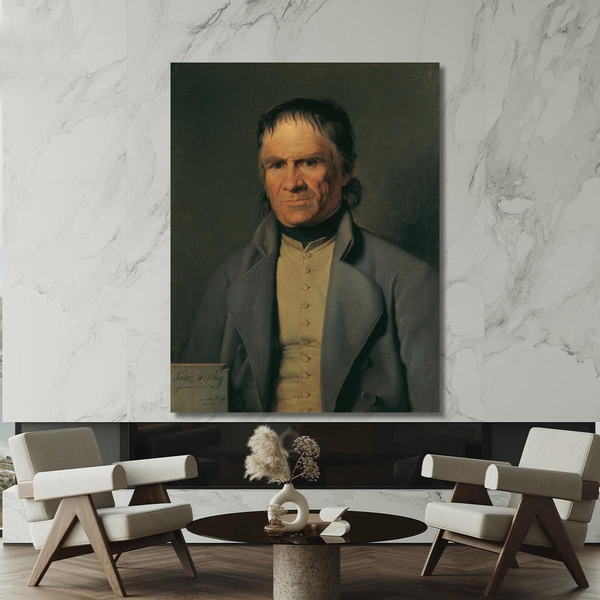 Franz Wessely Johann Peter Krafft jpk22 canvas print 