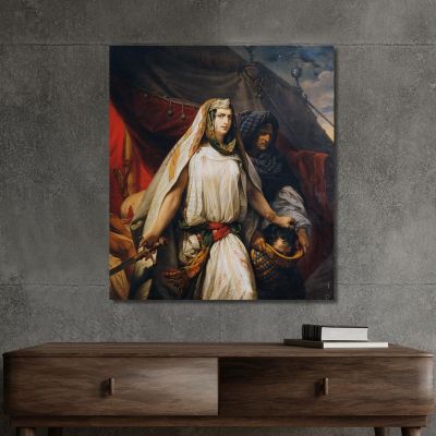 Judith With The Head Of Holofernes Johann Peter Krafft jpk28 canvas print 