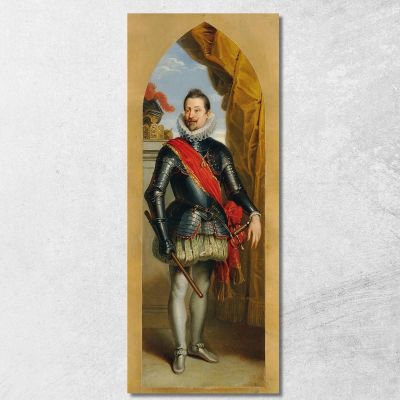 Emperor Ferdinand Ii. Standing 2 Johann Peter Krafft jpk29 canvas print 