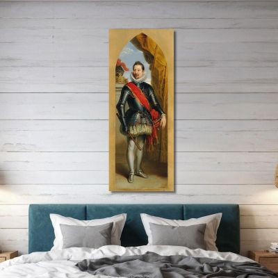 Emperor Ferdinand Ii. Standing 2 Johann Peter Krafft jpk29 canvas print 