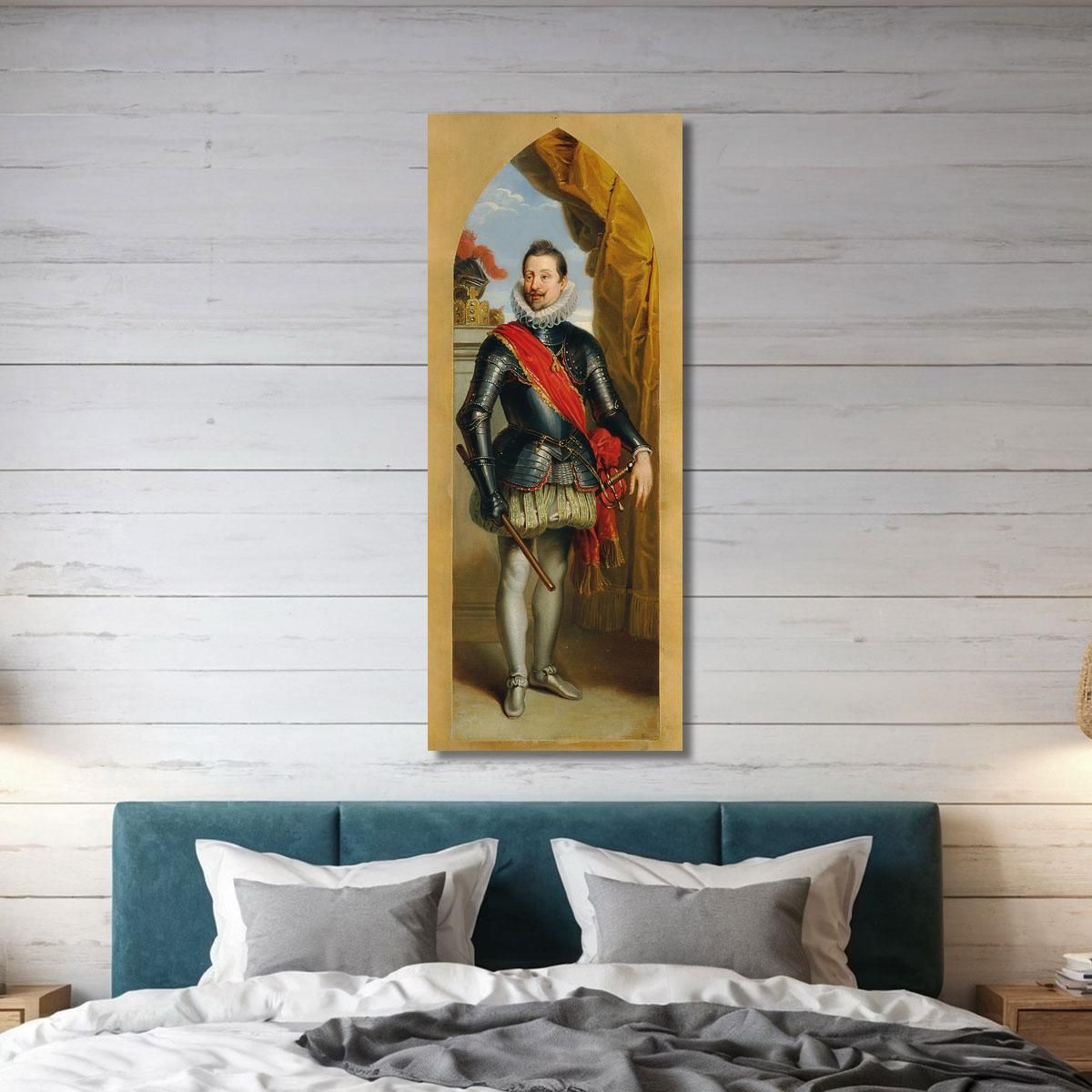 Emperor Ferdinand Ii. Standing 2 Johann Peter Krafft jpk29 canvas print 