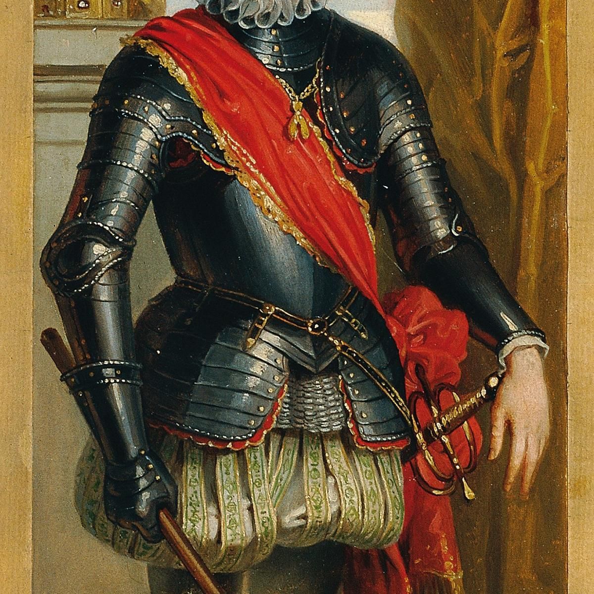 Emperor Ferdinand Ii. Standing 2 Johann Peter Krafft jpk29 canvas print