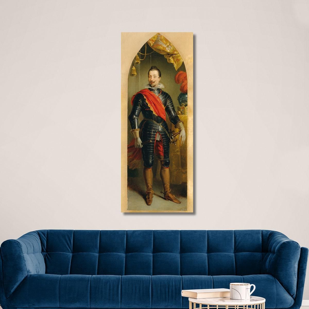 Emperor Ferdinand Ii. Standing Johann Peter Krafft jpk30 canvas print 