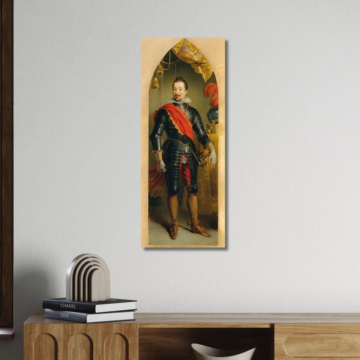 Emperor Ferdinand Ii. Standing Johann Peter Krafft jpk30 canvas print 