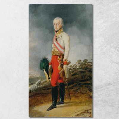 Emperor Franz I Of Austria Johann Peter Krafft jpk34 canvas print 