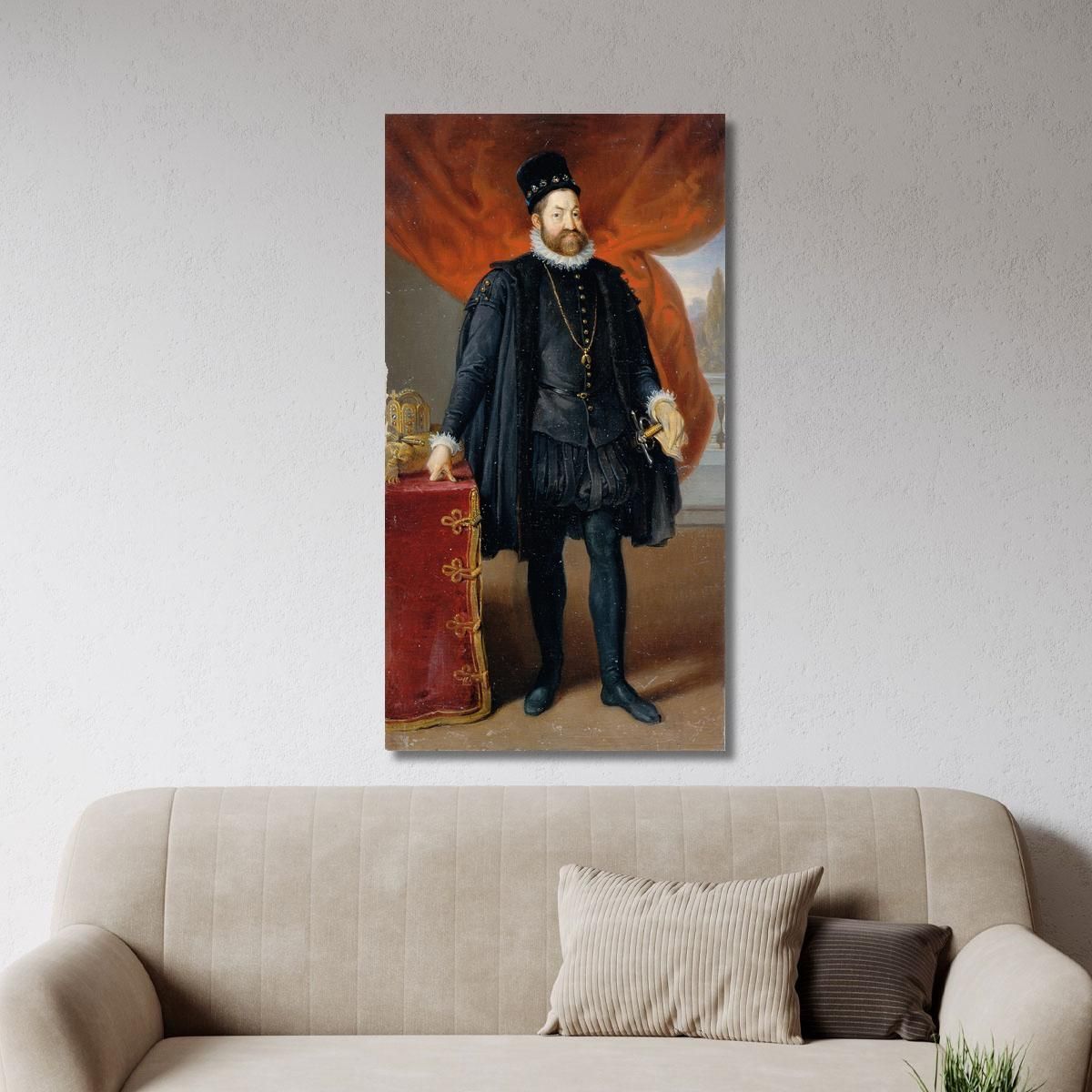 Kaiser Rudolf Ii. Johann Peter Krafft jpk35 canvas print 