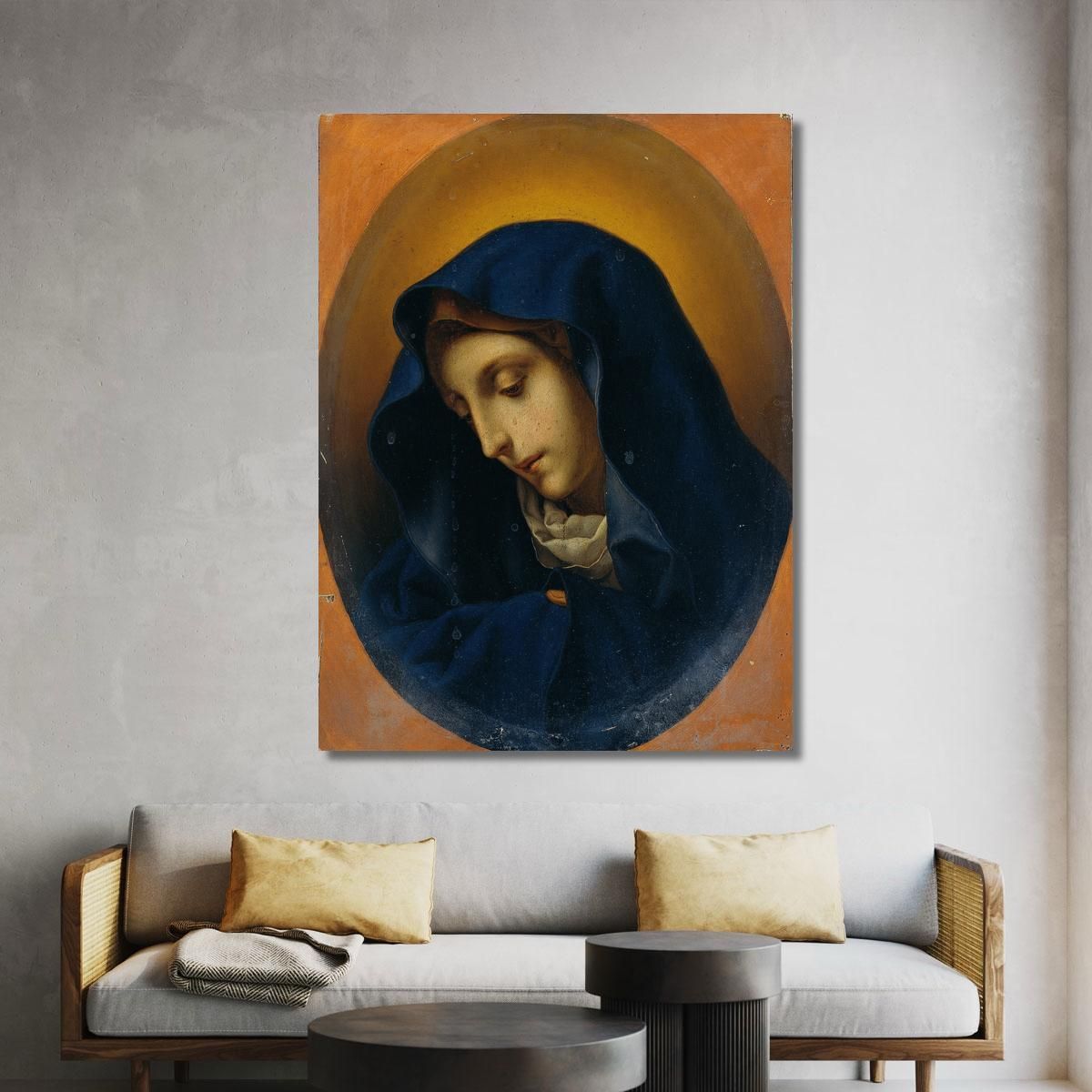 Madonna 2 Johann Peter Krafft jpk41 canvas print 