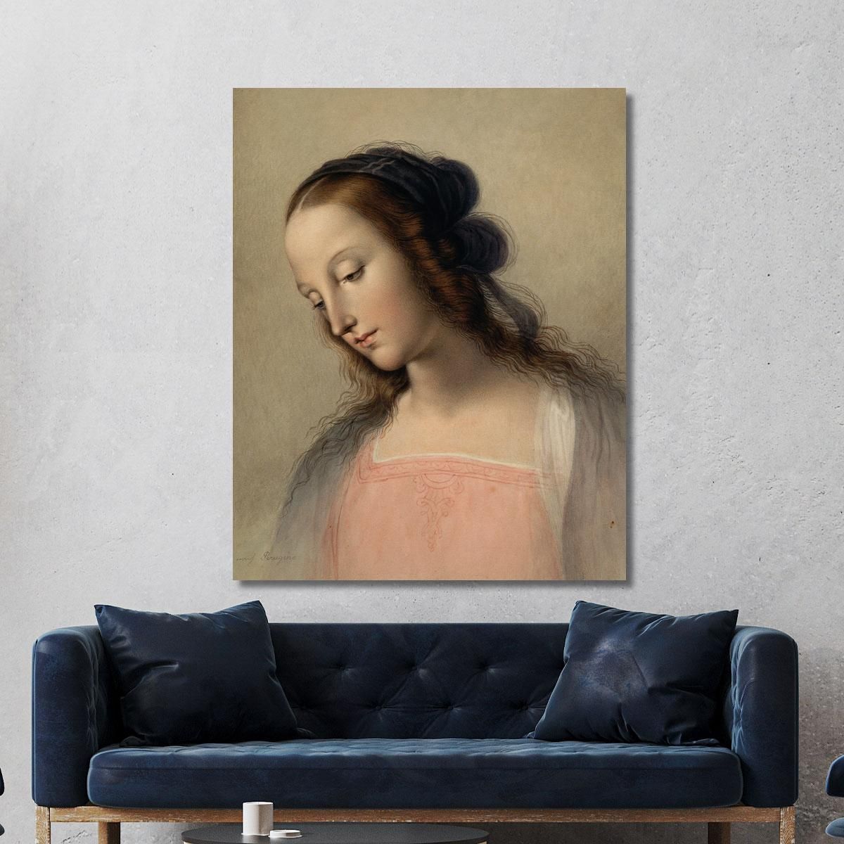 Madonna Johann Peter Krafft jpk42 canvas print 