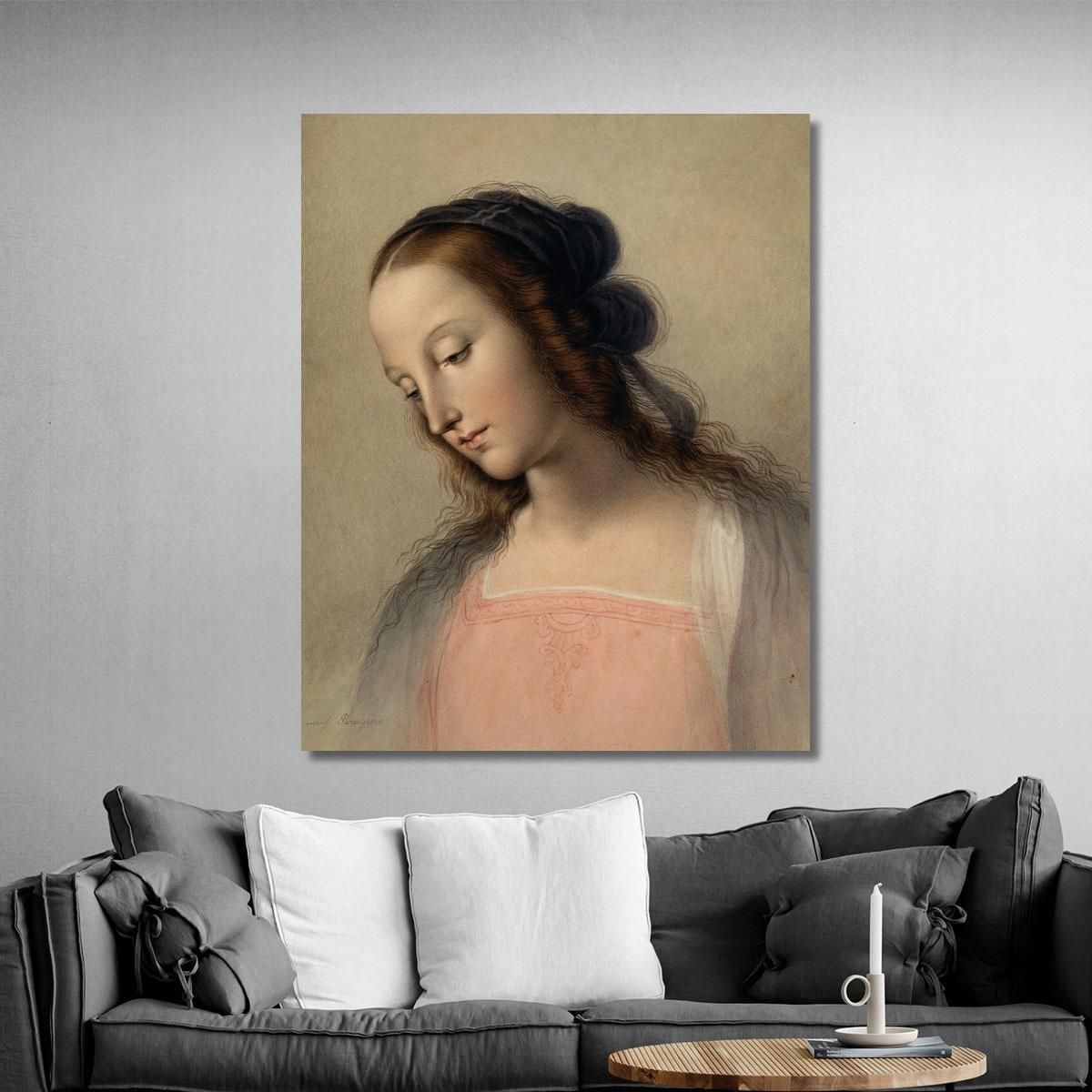 Madonna Johann Peter Krafft jpk42 canvas print 