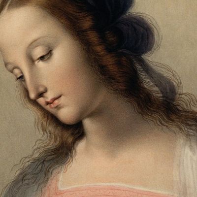 Madonna Johann Peter Krafft jpk42 canvas print