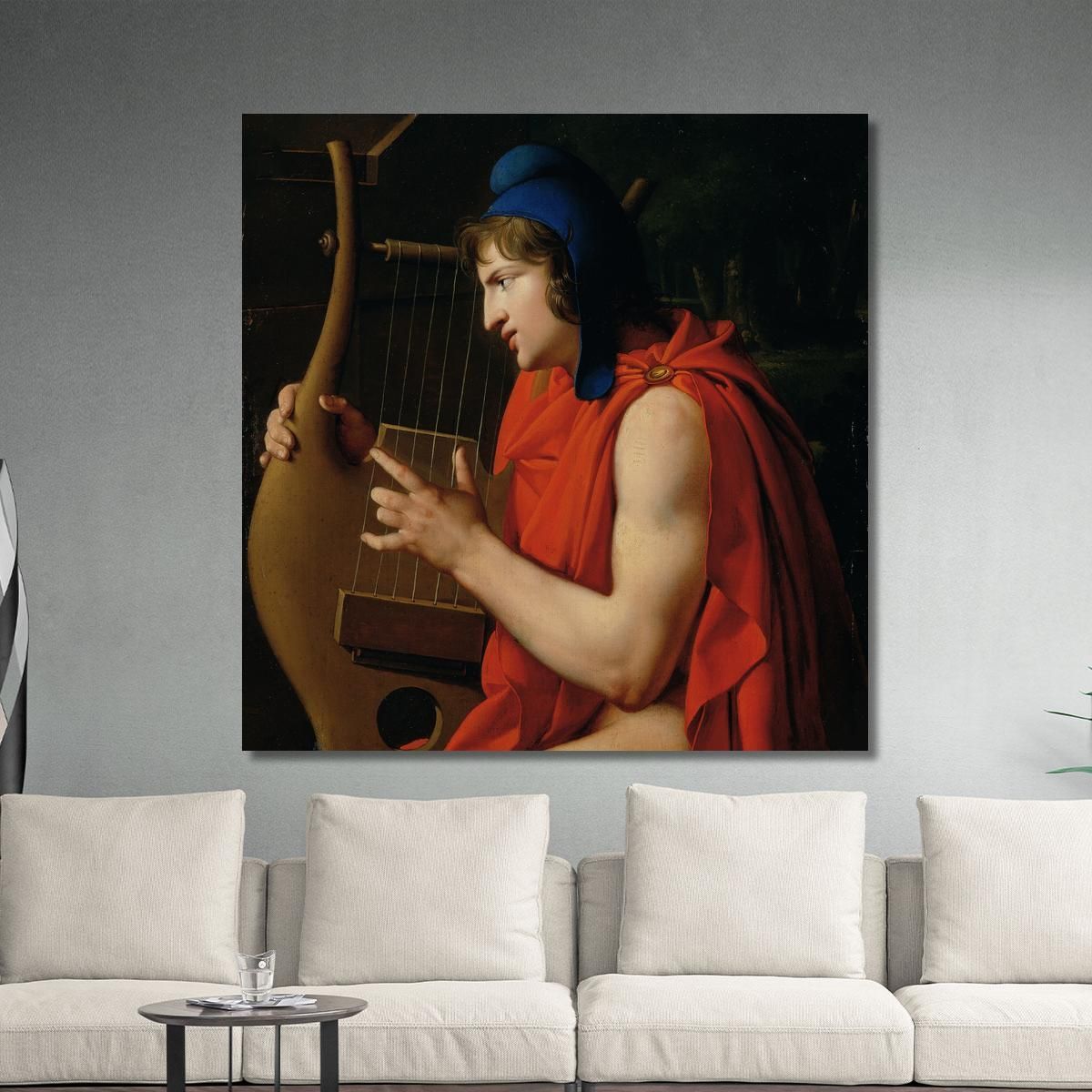 Orpheus At The Tomb Of Eurydice Johann Peter Krafft jpk46 canvas print 