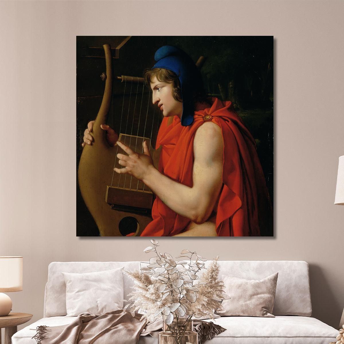 Orpheus At The Tomb Of Eurydice Johann Peter Krafft jpk46 canvas print 