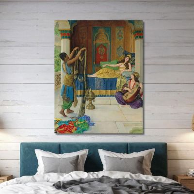 Myrrh Aloes And Cassia John Collier jcl8 canvas print 