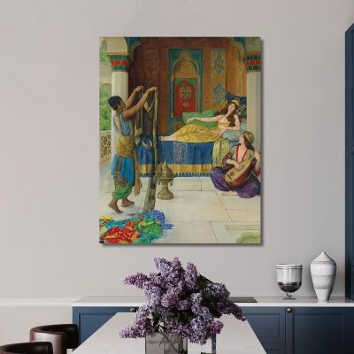 Myrrh Aloes And Cassia John Collier jcl8 canvas print 