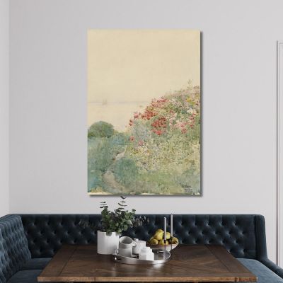 Field Of Poppies Isles Of Shoals Childe Hassam chs18 canvas print 