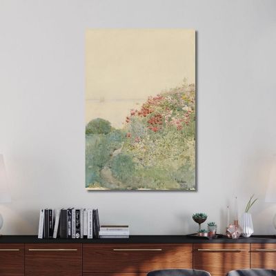 Field Of Poppies Isles Of Shoals Childe Hassam chs18 canvas print 