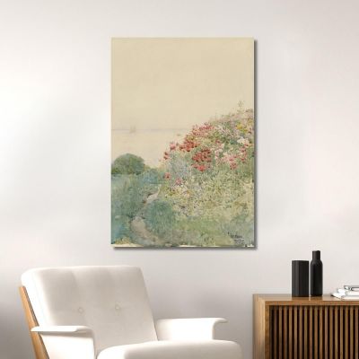 Field Of Poppies Isles Of Shoals Childe Hassam chs18 canvas print 
