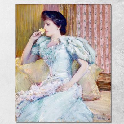 Lillie Lillie Langtry Childe Hassam chs34 canvas print 