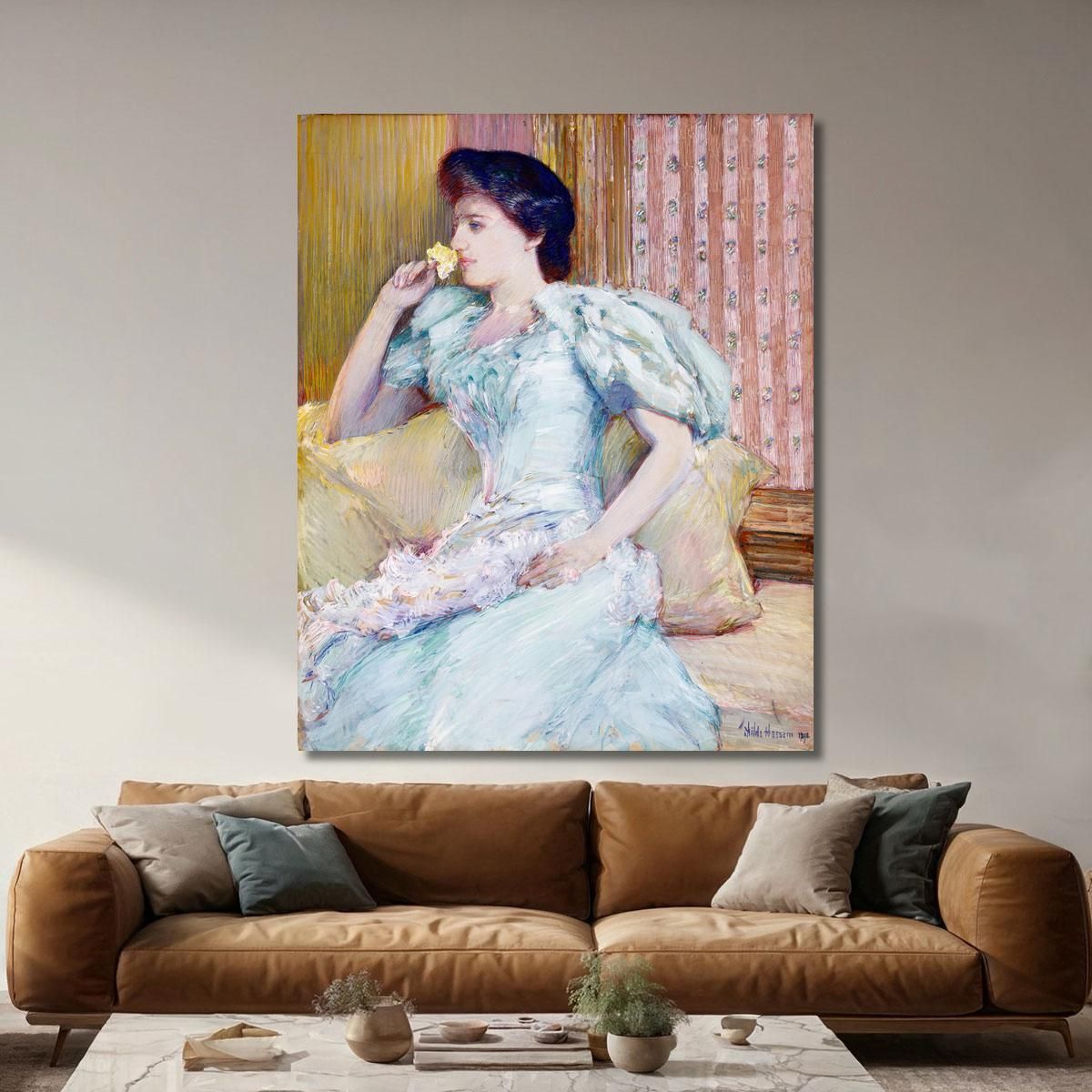 Lillie Lillie Langtry Childe Hassam chs34 canvas print 
