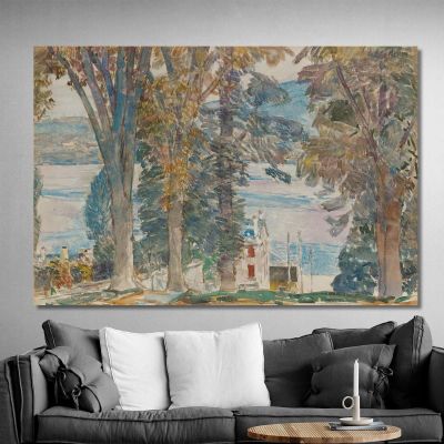 Newburgh New York Childe Hassam chs44 canvas print 