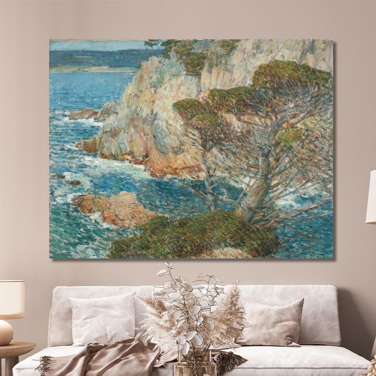 Point Lobos Childe Hassam chs50 canvas print 