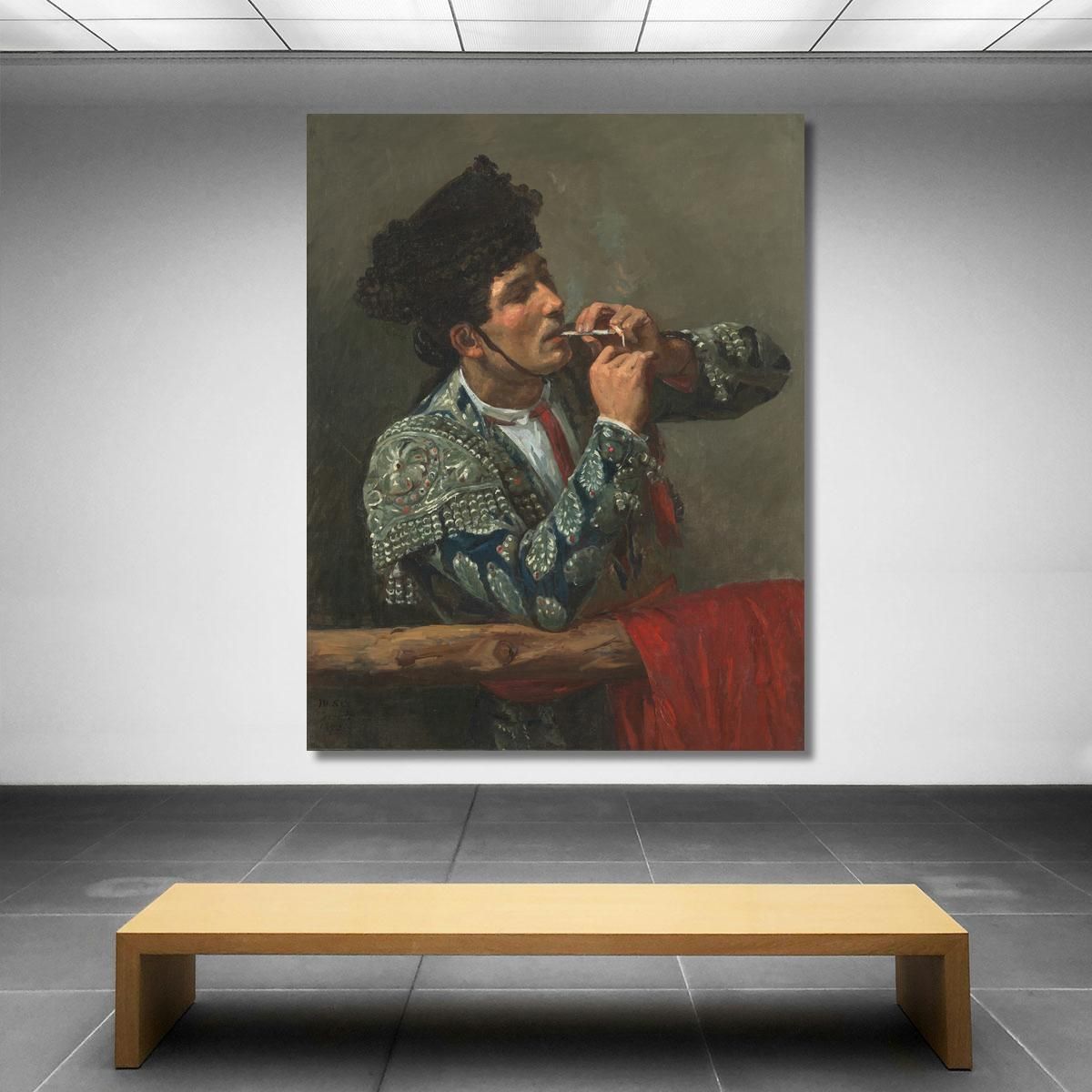 After The Bullfight Mary Cassatt mcs3 canvas print 