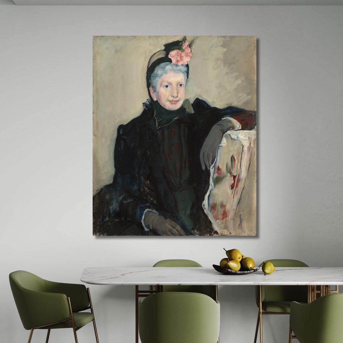 Portrait Of An Elderly Lady Mary Cassatt mcs39 canvas print 
